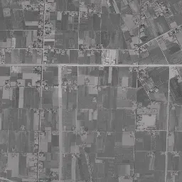 水島臨海部 (倉敷)周辺の 1961〜1969 年の空中写真