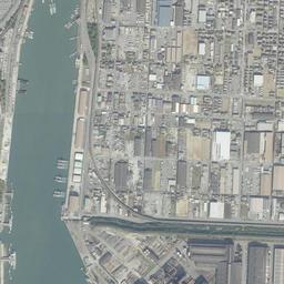 水島臨海部 (倉敷)周辺の現在の空中写真
