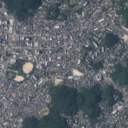 門司港レトロ周辺の現在の空中写真