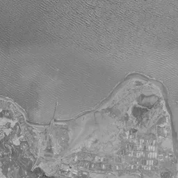 百道浜周辺の 1961〜1969 年の空中写真
