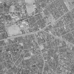 百道浜周辺の 1961〜1969 年の空中写真