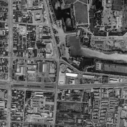 森之宮 (大阪砲兵工廠跡)周辺の 1961〜1969 年の空中写真
