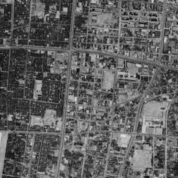 森之宮 (大阪砲兵工廠跡)周辺の 1961〜1969 年の空中写真