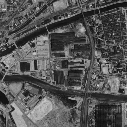 森之宮 (大阪砲兵工廠跡)周辺の 1961〜1969 年の空中写真