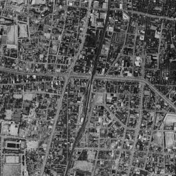 森之宮 (大阪砲兵工廠跡)周辺の 1961〜1969 年の空中写真