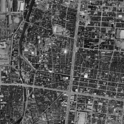 森之宮 (大阪砲兵工廠跡)周辺の 1961〜1969 年の空中写真