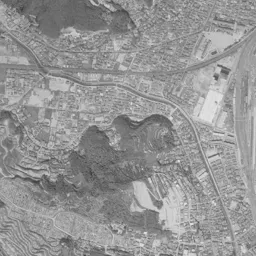 紫原団地周辺の 1961〜1969 年の空中写真