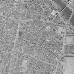 紫原団地周辺の 1961〜1969 年の空中写真