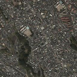 紫原団地周辺の現在の空中写真
