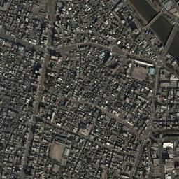 紫原団地周辺の現在の空中写真