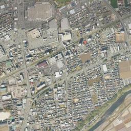 武蔵ヶ丘団地周辺の現在の空中写真