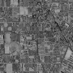 武蔵小杉周辺の 1961〜1969 年の空中写真