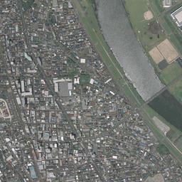 武蔵小杉周辺の現在の空中写真