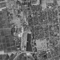 武蔵浦和周辺の 1961〜1969 年の空中写真