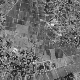 武蔵浦和周辺の 1961〜1969 年の空中写真