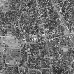 武蔵浦和周辺の 1961〜1969 年の空中写真
