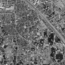 武蔵浦和周辺の 1961〜1969 年の空中写真