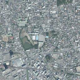 武蔵浦和周辺の現在の空中写真