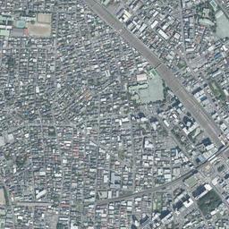 武蔵浦和周辺の現在の空中写真