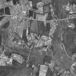 流山おおたかの森周辺の 1961〜1969 年の空中写真