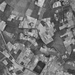 流山おおたかの森周辺の 1961〜1969 年の空中写真