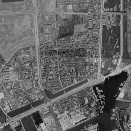 名古屋港 ガーデンふ頭周辺の 1961〜1969 年の空中写真