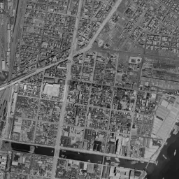 名古屋港 ガーデンふ頭周辺の 1961〜1969 年の空中写真