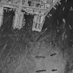 名古屋港 ガーデンふ頭周辺の 1961〜1969 年の空中写真