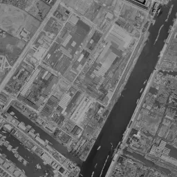 名古屋港 ガーデンふ頭周辺の 1961〜1969 年の空中写真