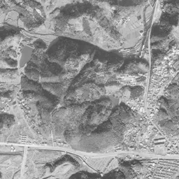 滑石団地周辺の 1961〜1969 年の空中写真