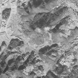 滑石団地周辺の 1961〜1969 年の空中写真