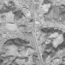 滑石団地周辺の 1961〜1969 年の空中写真