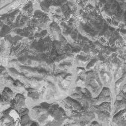 滑石団地周辺の 1961〜1969 年の空中写真