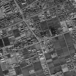 新潟 万代シテイ周辺の 1961〜1969 年の空中写真