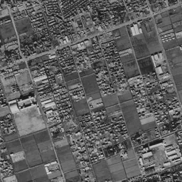 新潟 万代シテイ周辺の 1961〜1969 年の空中写真