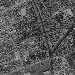 新潟 万代シテイ周辺の 1961〜1969 年の空中写真