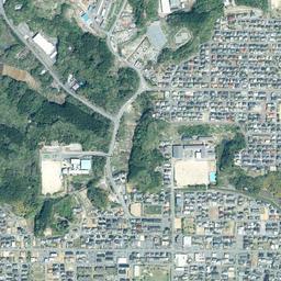 小名浜港周辺の現在の空中写真