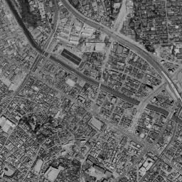 大崎ガーデンシティ周辺の 1961〜1969 年の空中写真