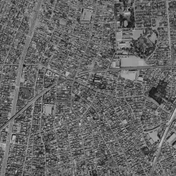 大崎ガーデンシティ周辺の 1961〜1969 年の空中写真