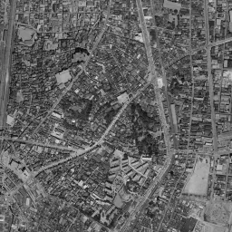 大崎ガーデンシティ周辺の 1961〜1969 年の空中写真