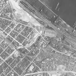 小樽築港 (ウイングベイ小樽)周辺の 1961〜1969 年の空中写真