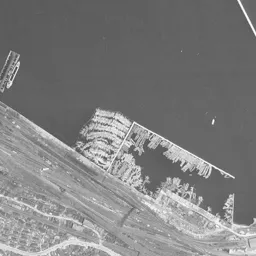 小樽築港 (ウイングベイ小樽)周辺の 1961〜1969 年の空中写真
