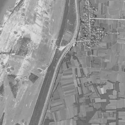 男山団地周辺の 1961〜1969 年の空中写真