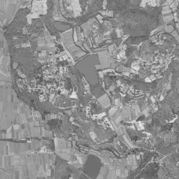 男山団地周辺の 1961〜1969 年の空中写真