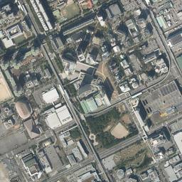 ポートアイランド周辺の現在の空中写真