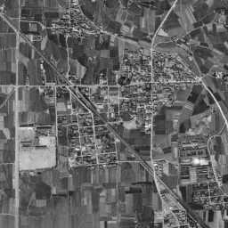 洛西ニュータウン周辺の 1961〜1969 年の空中写真