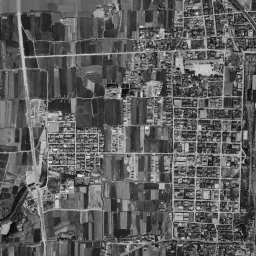 洛西ニュータウン周辺の 1961〜1969 年の空中写真