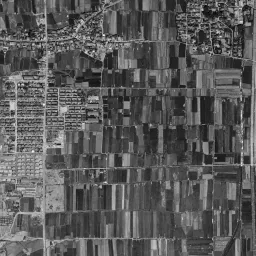 洛西ニュータウン周辺の 1961〜1969 年の空中写真
