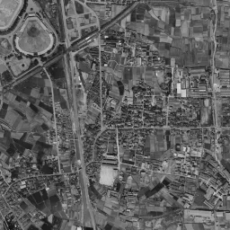 洛西ニュータウン周辺の 1961〜1969 年の空中写真