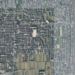洛西ニュータウン周辺の現在の空中写真